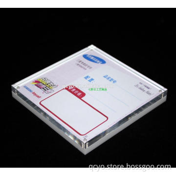 China alibaba costomized plastic telephone magnetic sign board